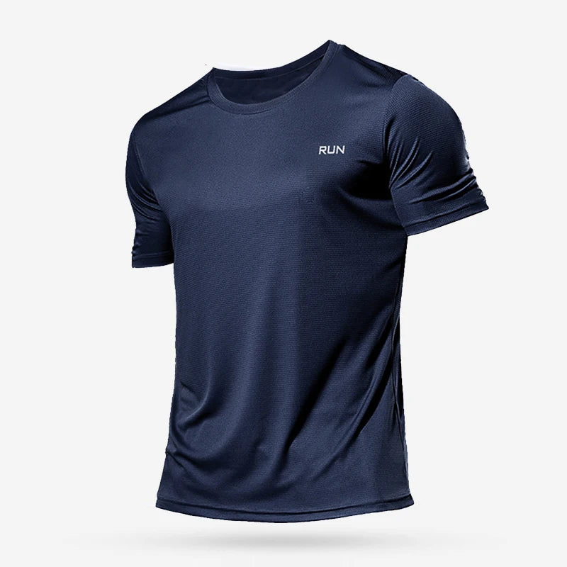 Running Shirts Soccer Shirts Men's Jersey Sportswear Mens Jogging T-Shirts Quick Dry Compression Sport T-Shirt Fitness Gym