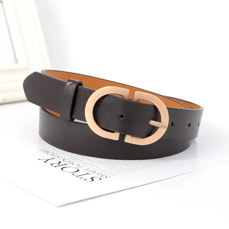 Women's Trousers Belt Women’s Designer Belts Fashion Casual Black Belt Female Women Belt for Jeans Belts Ladies Waist Belts CY07