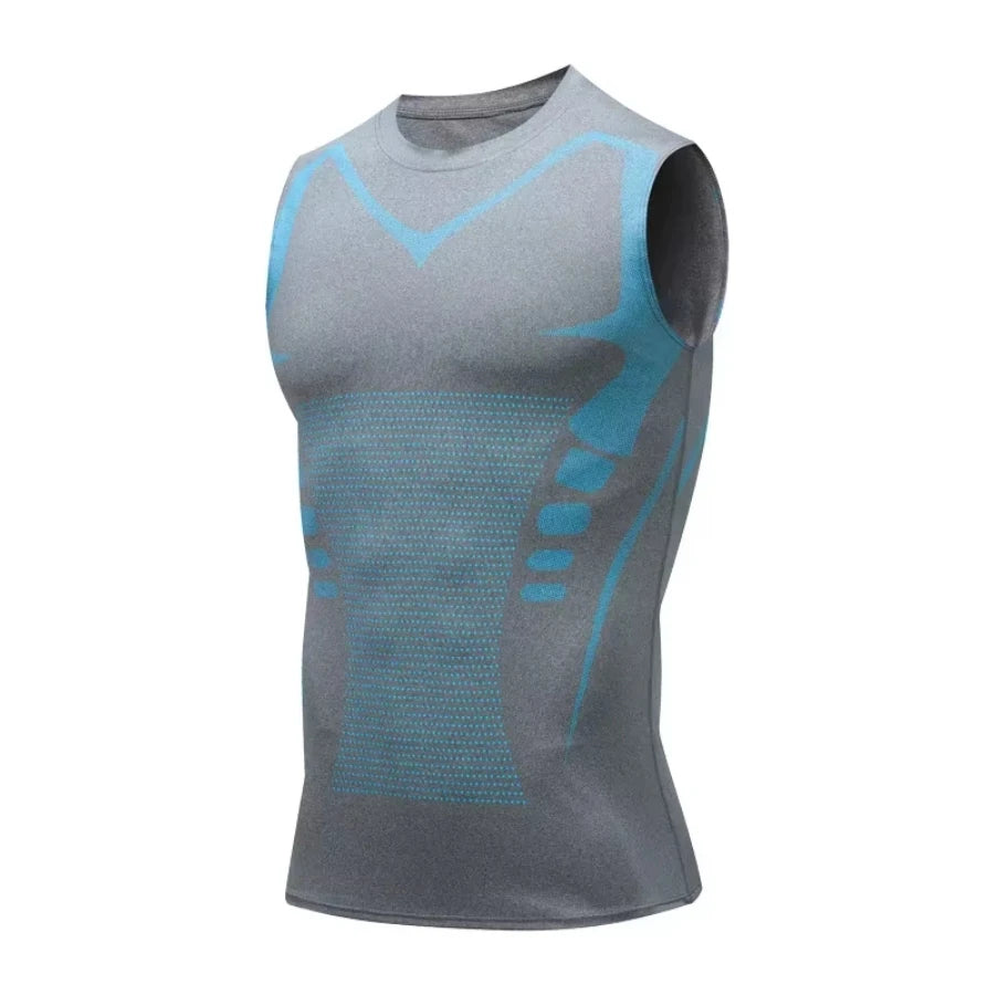 2pcs Quick-drying Compression T-shirt for Men - Lightweight and Breathable Sports Shirt for Outdoor Gym, Running, and Fitness