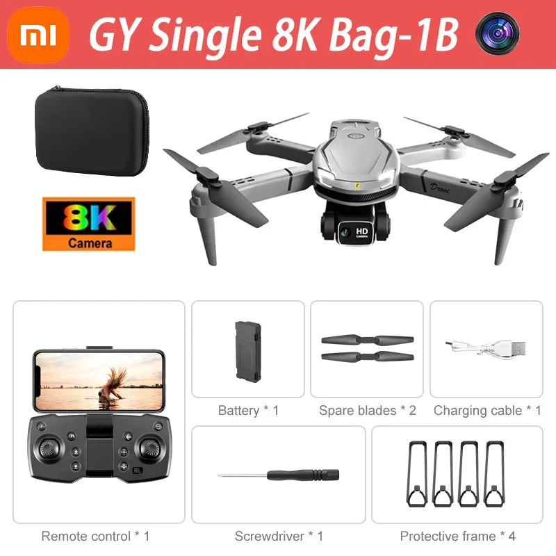 XIAOMI MIJIA V88 Drone 8k 5G Professional HD Dual Camera Aerial Photography 15000m Remote Control Aircraft Quadcopter Toy New